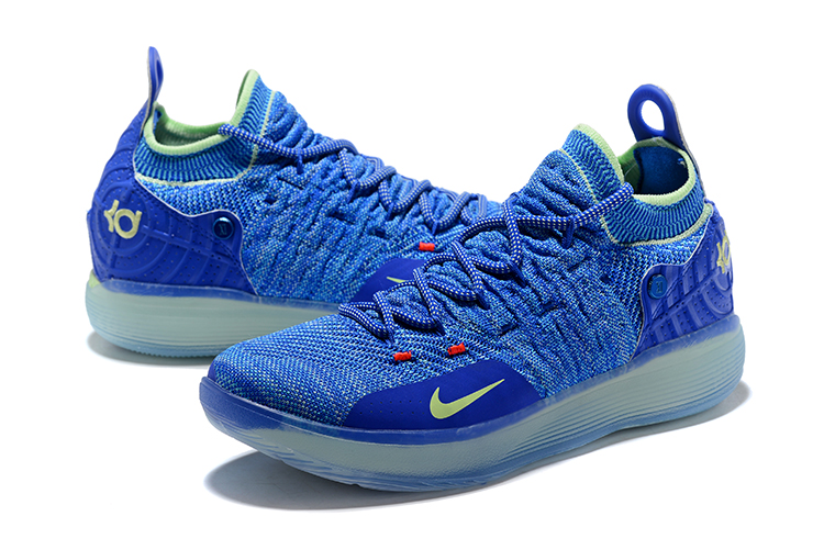Nike KD 11 Blue Shoes For Women - Click Image to Close